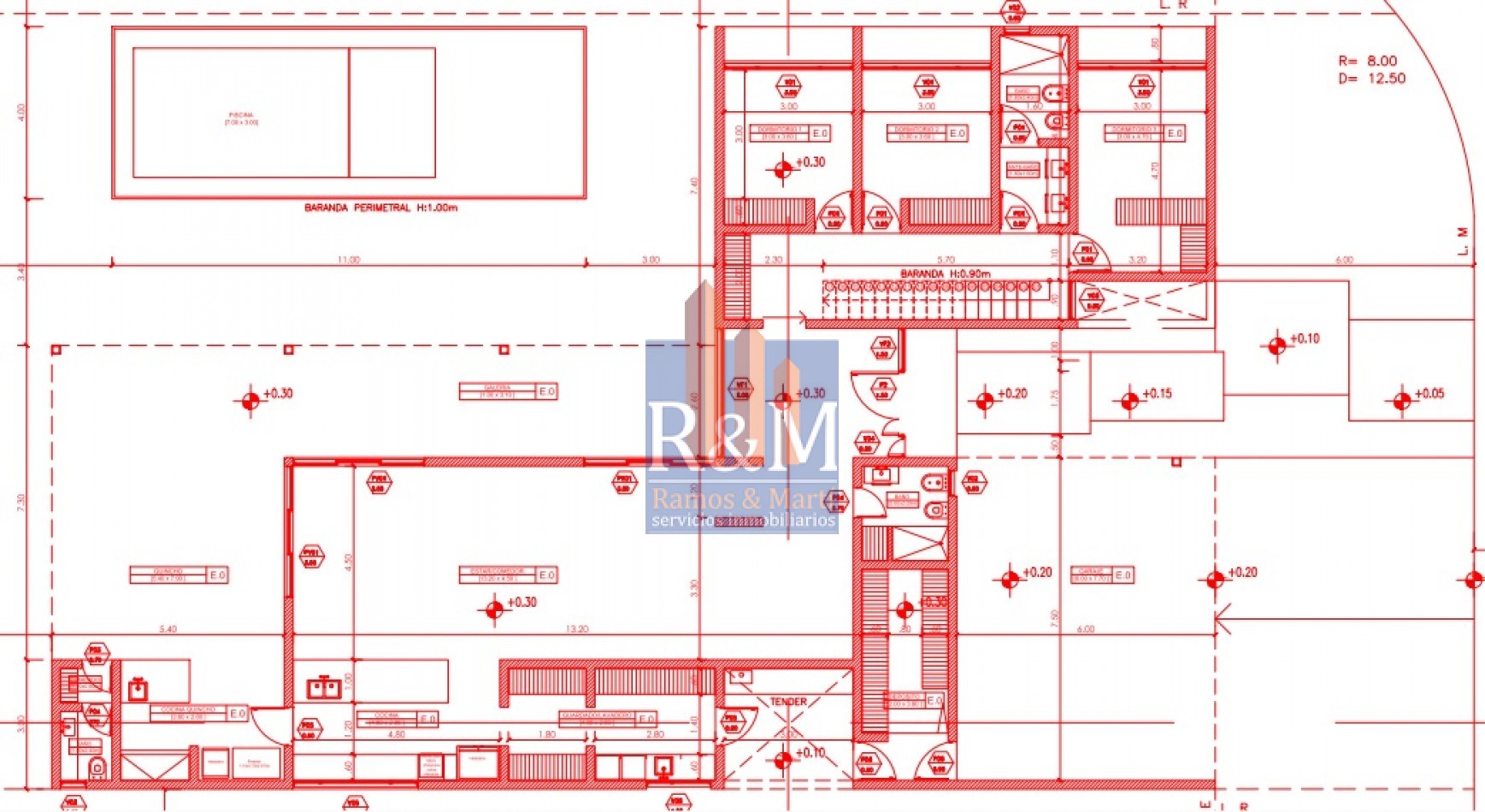 LAS CORZUELAS: CASA 4D, 4B, GALERIA Y PILETA