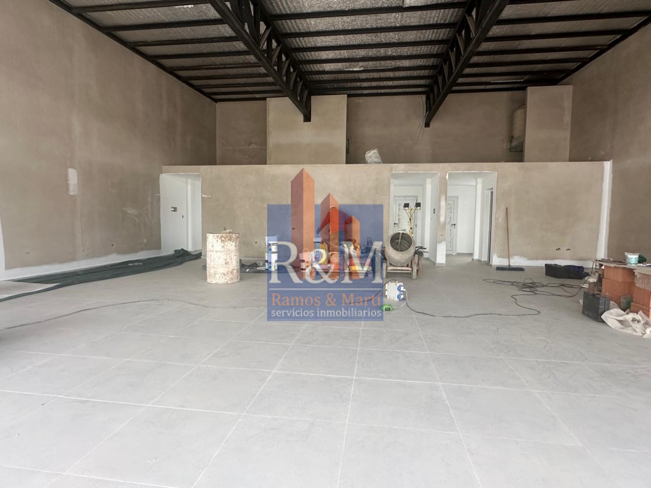 DOCTA: SE ALQUILAN 3 LOCALES DE 65 M2 + PATIO